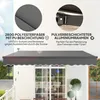 Outsunny Klemmmarkise mit Handkurbel Solar-Lichte Produktbild-Vorschau 5