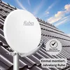Fuba DAA 850 W Sat Anlage Schüssel Weiß PremiumX Quad LNB Produktbild-Vorschau 7