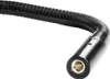 A close-up view of the end of a black flexible gooseneck utility lighter with a coiled heating element visible. Anteprima dell’immagine prodotto