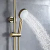 zlatý sprchový systém OihPaw s 3funkční ruční sprchou, 20cm Náhled obrázku produktu 9