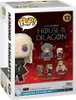 The back of a Funko Pop! box for Game of Thrones: House of the Dragon, featuring Aemond Targaryen. Produktbild-Vorschau