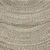Naturfaser Teppich Handgefertigt Jute Meliert Rund, Produktbild-Vorschau 5