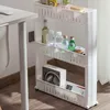 2er-Set Ausziehbares Zwischenregal mit Rollen 4 Reihen Büro Produktbild-Vorschau 8