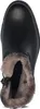 A top-down view of a black winter boot with fur lining. Produktbild-Vorschau