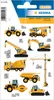 HERMA Sticker MAGIC "Baustellen Fahrzeuge" Transpuffy matt Produktbild-Vorschau 1