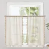Rideaux à panneaux style bohème vintage, semi-transparents, Voir les images du produit 1