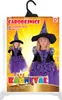 RAPPA Costume da strega per bambini viola (S) Anteprima dell’immagine prodotto 2
