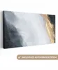 MuchoWow® - Leinwandbilder - Abstrakt - Farbe - Gold - Produktbild-Vorschau 1