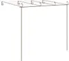 vidaXL Zahradní pergola Antique Brown 4x3x2,5 m Železo Náhled obrázku produktu 4