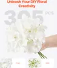 SucceBuy 305x Umělé hortenzie 25cm hedvábné květiny kytice Náhled obrázku produktu 4