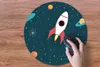 MuchoWow® Mauspad Mousepad Rakete - Weltraum - Kinder - Produktbild-Vorschau 3