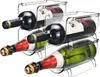Stapelbarer Flaschenhalter für 4 Flaschen, Flaschenregal Produktbild-Vorschau 1
