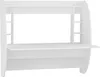 Skye Decor, Buglem - Bianco, Scrivanie, Bianco, 123,6 x 120 Anteprima dell’immagine prodotto 3