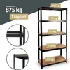deluxe4home® Scaffalatura per carichi pesanti 40x90x180 cm Anteprima dell’immagine prodotto 6