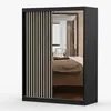 Schwebetürenschrank Kleiderschrank Schrank 150cm Produktbild-Vorschau 2