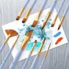 12 Stücke Feine Detail Pinsel Set Doppel Farbe Taklon Haar Produktbild-Vorschau 3