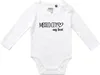 Huuraa Baby Body Mexico City my love 74 White  Baumwolle Produktbild-Vorschau 1