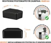 Pfostenkappe 80x60 mm Schwarz 10 Stück rechteckig Produktbild-Vorschau 2