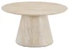 Couchtisch rund RUDA Ø 85 cm - Travertin Beige Produktbild-Vorschau 4