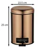 Wenko Kosmetikeimer Leman, 3 l, Edelstahl kupferfarben, Produktbild-Vorschau 11
