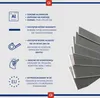 GAL-INDUSTRIAL | Płaskownik aluminiowy - 20x3 mm – 120cm - Podgląd zdjęcia produktu 6