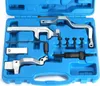 A set of automotive engine timing tools laid out in a blue plastic case. Náhľad obrázku produktu