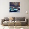 Bilder auf glas - Roller Straße - 70x70cm - Glasbilder - Produktbild-Vorschau 7