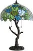 LumiLamp 5LL-6312 Tiffany Tischlampe Grün Ø 40x60 cm Produktbild-Vorschau 1