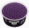 Nahaufnahme der Popping Boba Traube Perlen im Glas von oben Podgląd zdjęcia produktu