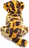 The back view of a plush leopard toy sitting down. Produktbild-Vorschau