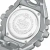Close-up of the back of a silver Casio G-shock watch, showing the model number and specifications. Produktbild-Vorschau