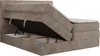 MKS MEBLE Boxspringbett 180x200 Hellbraun Cord, Produktbild-Vorschau 6