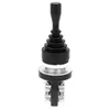 A black and silver joystick controller is shown against a white background. Náhled obrázku produktu