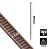 KADAX Kabelbinders, 150mm x 3.6mm, bruin - set van 100 Productafbeelding-voorbeeld 3
