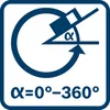 Bosch GLM 100-25 C Professional, ft, m, Schwarz, Blau, Rot, Produktbild-Vorschau 28