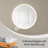 SONGMICS Runder Badspiegel, LED Wandspiegel, Produktbild-Vorschau 7