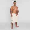 Kilt męski pareo do sauny 100% naturalna bawełna Yeye Ecru Podgląd zdjęcia produktu 15