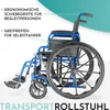 Rollstuhl RIO - faltbarer & leichter Greifreifen-Rollstuhl Produktbild-Vorschau 2