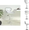 vidaXL Barhocker Weiß Kunstleder -  Barhocker Produktbild-Vorschau 1