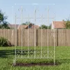 CLP Rankgitter Metall 130 cm hoch Flieder, stabile Produktbild-Vorschau 2