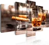 Akustikbild Zigarre und Whisky 200x100 cm Bilder Produktbild-Vorschau 2