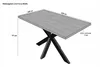 Esstisch Mango Massiv naturfarben 220 x 100 cm gerade Produktbild-Vorschau 10