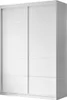 Kleiderschrank CAMARO PLUS 150 cm Schiebetürenschrank Weiß Produktbild-Vorschau 3