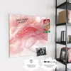 Magnettafel 30x30cm Pinnwand Whiteboard beschreibbar - Produktbild-Vorschau 4