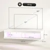 HOMCOM TV Schrank Hängend mit LED-Beleuchtung, offenen Produktbild-Vorschau 3