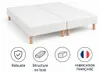 Lot de 2 Sommiers Tapissiers Blanc 70x190 Ensemble 140x190 Voir les images du produit 3
