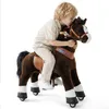 PonyCycle voiture à pédales marron foncé pour enfants de 4 Voir les images du produit 1