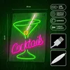 Forever Light Neon PLEXI LED COCKTAILS multicolore enseigne Voir les images du produit 4