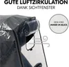 Hauck 550779, Raincover, Schwarz, Einfarbig, Kinderwagen, Produktbild-Vorschau 6