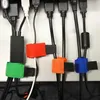 Kabel Klettbänder 8-teilig 18cm Länge verschiedene Farben Produktbild-Vorschau 4
